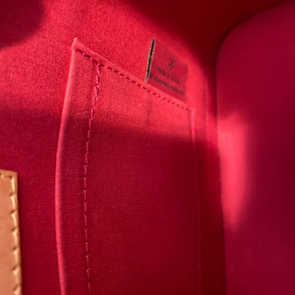-SOMEWHAT RARE-💯% Authentic Vuitton Alma BB Rose Indien - Picture 14 of 17
